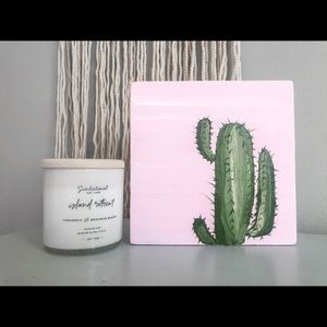 Small Painted Cactus Sign